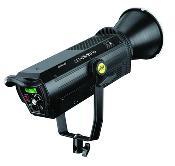 LED-2000B.Pro NiceFoto 200W Daylite 5600K LED video light сценическое вечернее осветительное оборудование профессиональное